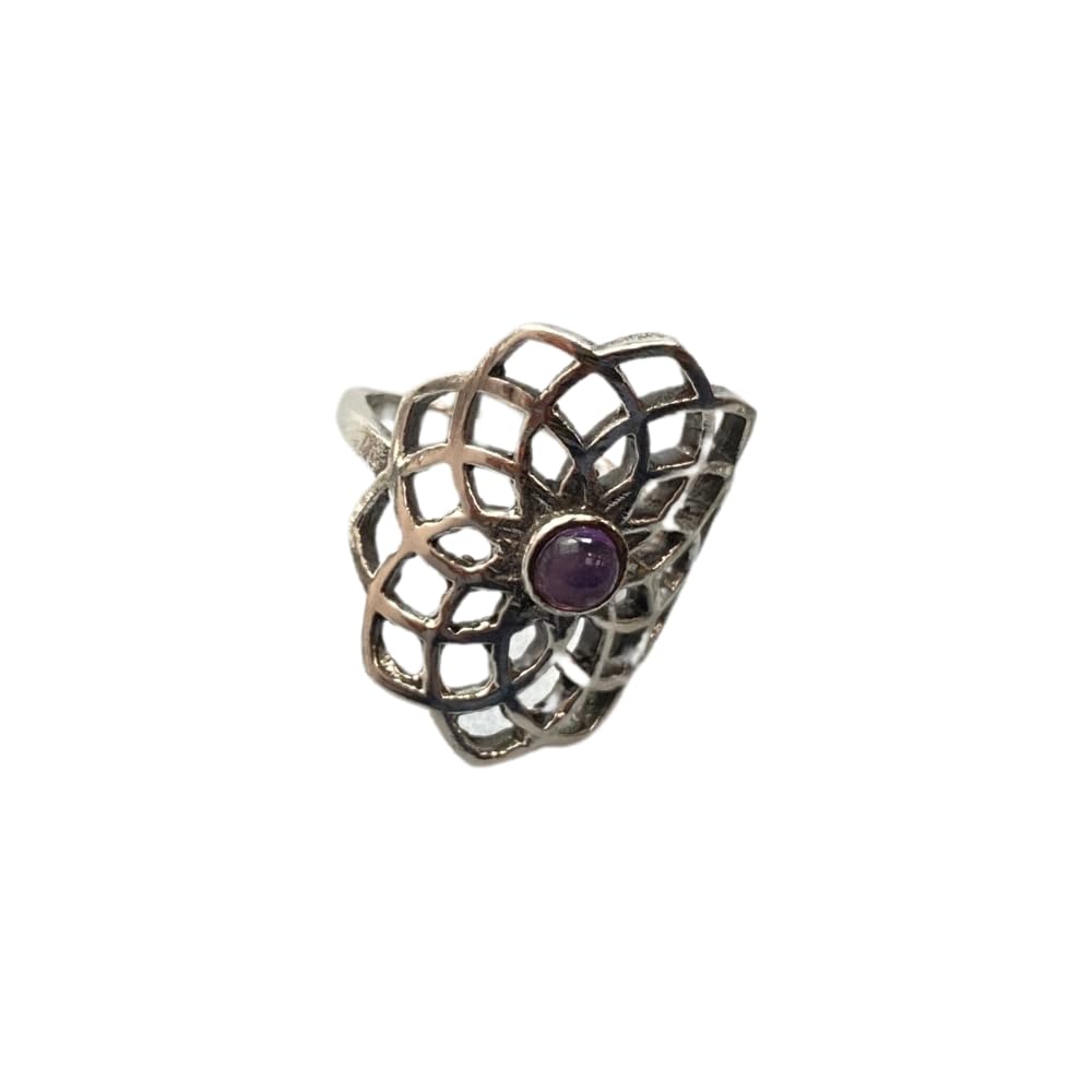 VIE Crown Chakra Ring, Amethyst