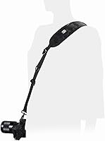 BLACKRAPID RS-4 Retro Classic Camera Sling Strap for DSLR & Mirrorless - Ambidextrous, Quick Adjust, Memory Pocket