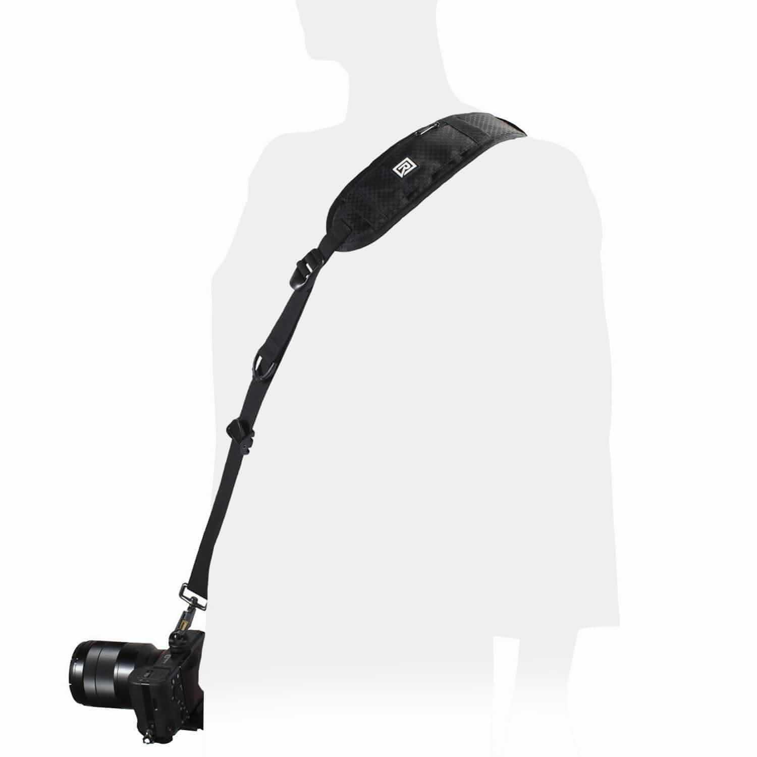BLACKRAPIDRS-4 Retro Classic, Original Camera Sling Design, Strap for DSLR, SLR and Mirrorless Cameras, for Right-Handed and Left-Handed Photographers, with On-The-Fly Sling Length Adjuster