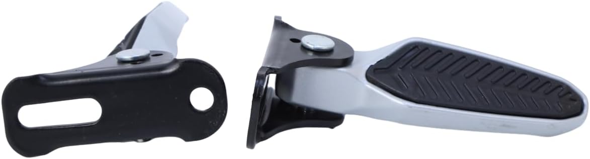 Minho Universal Folded Scooter Footpegs,Foot Rest in Aluminum Alloy Material,Compatible with Scooter Mopeds E-Bike Mini Bikes