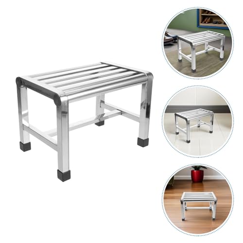 Tabouret acier inoxydable résistant rouille pour douche et extérieur - 8