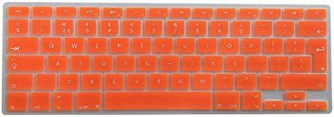 Se7enline Compatible with MacBook Pro 14 inch Keyboard Cover & 16 inch & MacBook Air 13.6 inch Keyboard Skin(UK Layout) 2021 2022 TPU Protector for M1 Pro/M1 Max/M2 A2442/A2485/A2681,Transparent/Clear