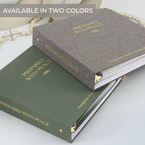 Thoughtful End-of-Life Planner Binder - Complete & Easy-to-Use Organizer for Peaceful Preparation, Final Wishes, Estate & Death Planning - All Your Essential Emergency Documents in One Place by ZICOTO - Image 6