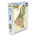 MuchoWow Puzzle 1000 Pièces - Vieille Carte des Pays-Bas et de la Belgique