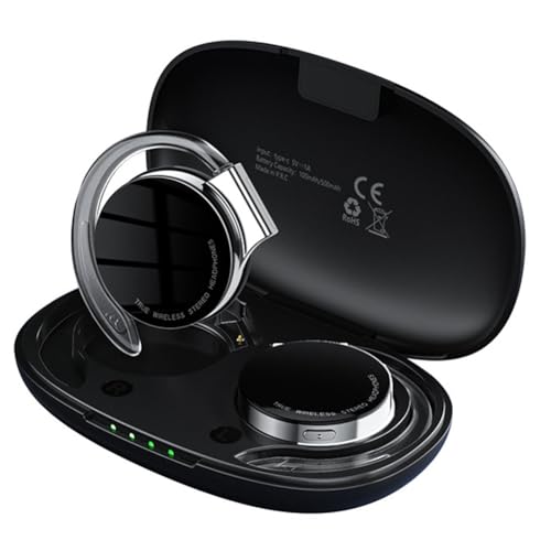 Lbvzxkad Auriculares InaláMbricos Supraaurales BateríA de Larga DuracióN Bluetooth 5.2 Gancho para la Oreja Abierto EstéReo InaláMbrico Nunca Se Cae