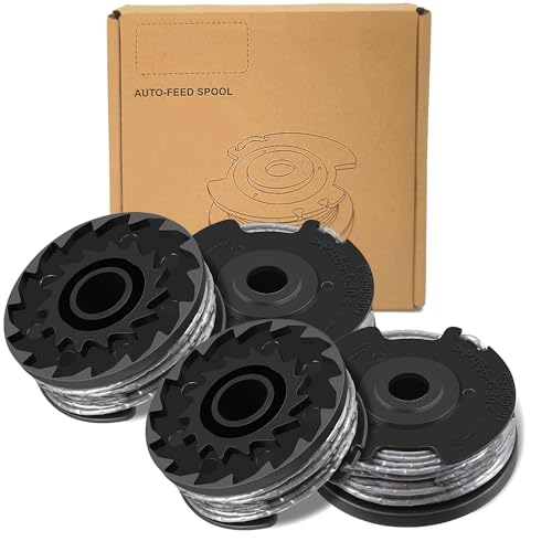 4 PCS Strimmer Spool,Strimmer Wire,Strimmer Spool Replacement,Strimmer Wire Replacement Spool,Grass Trimmer Spool Replacement Compatible with Bosch ART 23 SL 26 SL,EasyGrassCut 18,23,26,18-230,18-260