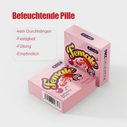 IF LOVE Straffendes Vaginalgel, verbessert die Empfindlichkeit, erhält das natürliche pH-Gleichgewicht, stellt die Elastizität wieder her, gibt das Selbstvertrauen zurück - Intimpflegeprodukte für die
