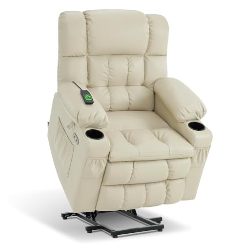 MCombo Dual Motor Small Power Lift Recliner Chair for Elderly,