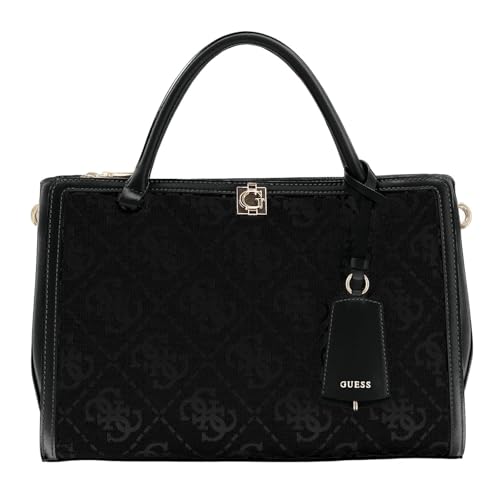 Sac à épaule GUESS Audrey noir pour sublimer vos tenues de bureau et vos sorties