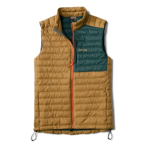 Orvis Insulated Drift Vest for Men - Lightweight, Breathable, Water-Resistant Outerwear for Outdoor Adventures and Layering