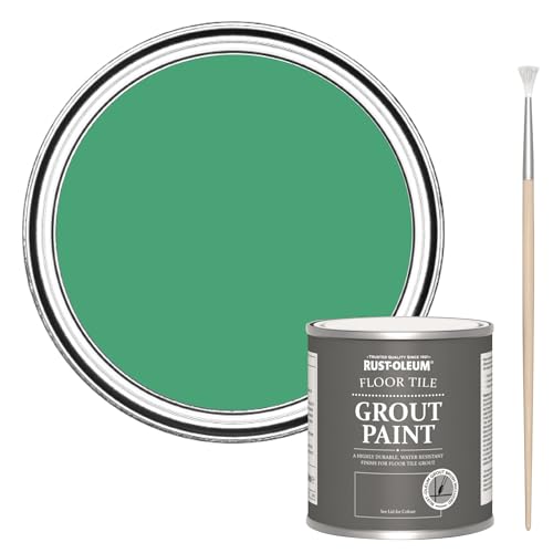 Rust-Oleum Ultra-Durable Green Floor Tile Grout Paint -Emerald 250ml