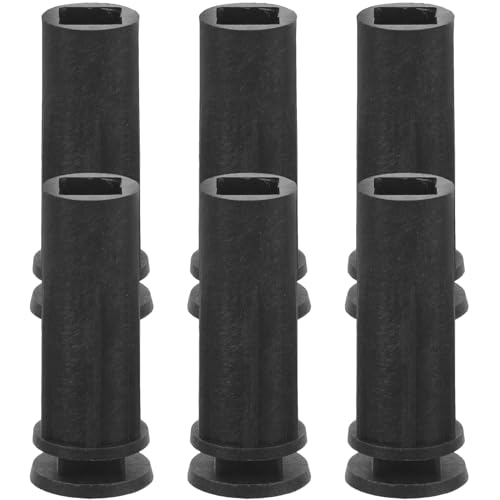 FOMIYES 6Pcs Christmas Tree Stands, Artificial Christmas Tree Holders Tree Fixators, Plastic Tree Bases for Xmas Tree (Black)