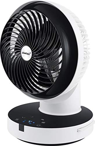 Tischventilator VT 360 Twist | Langlebiger Hochleistungsmotor | Hohe kontinuierliche Luftumwälzung: 15m³/Min | 4 Leistungsstufen | 360°