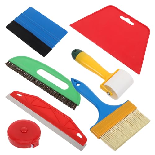 Kit de 7 outils de grattage en plastique IMIKEYA pour pose de film teinté et covering auto