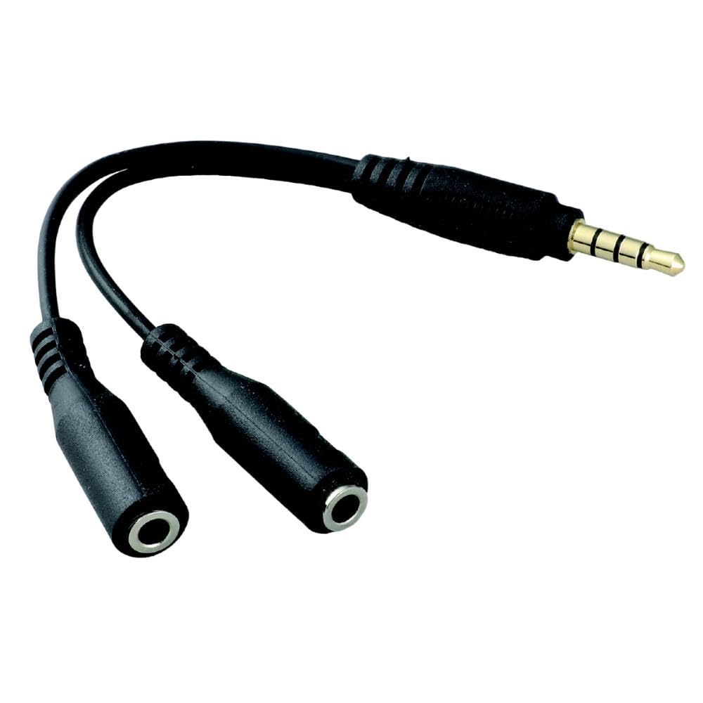 Amazon.co.jp: アーテック『ｵｰﾃﾞｨｵ分配ｹｰﾌﾞﾙ』 (ｲﾔﾎﾝ+ﾏｲｸ用) 91686