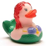 DUCKSHOP I Badeente Meerjungfrau Badeente I Quietscheente - L: 7,5 cm