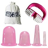 Weit Verbreitet: Das massageroller cellulite Geeignet für Taille, Rücken, Bein, Brust, Bauch, Gesicht, Augen, Nacken und Ganzkörperbotschaft, einschließlich Verbesserung der Durchblutung, Verbesserung des Hautzustands, Entgiftung und Glättung von Falten.