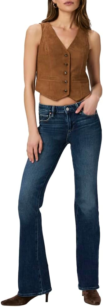 PAIGE womens Suede Antonella Vest - Image 2