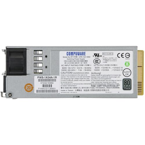 Fuente Supermicro 1000W Titanium PWS-1K04A-1R