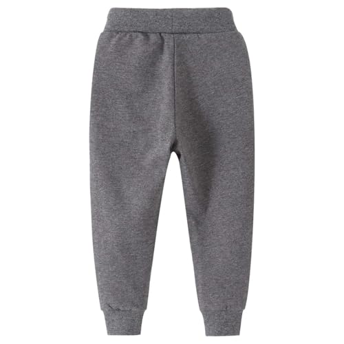 Sweatpants for Boys Casual Drawstring Elastic Waist Hiking Joggers Baggy Lounge Athletic Sweat Pants with Pockets3