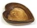 Mountain Woods Brown Artisan Acacia Wood Heart Shaped Bowl - 12.25"