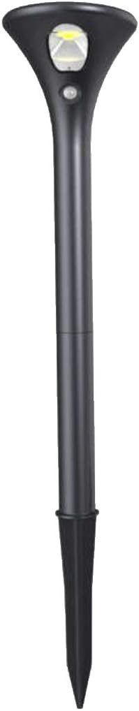 Prоduсt Dеаl Bazz G19141BK Solar Integrated LED Path Lights, Motion Sensor, Recharging, Height Adjustable, 24 in, Black