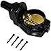 A-Team Performance 4-Bolt LS Drive By Wire Throttle Body - 92mm High-Flow Bore & Gen4 LS Throttle Body - Gold Blade 6-Pin Connector & Compatible with GM Intake Manifolds - 92mm, Black, Pack of 1