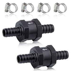 SPEEDWOX Kraftstoff Rückschlagventil 10mm 6 Stück