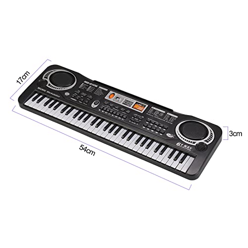 HpLive 61 clés clavier pour enfants, clavier électronique pour piano débutant Clavier électronique portable avec… - Les Beatles, Paul McCartney, John Lennon, RIngo Starr, George Harrison HpLive 61 clés clavier pour enfants, clavier électronique pour piano débutant Clavier électronique portable avec… – Image 4
