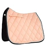  BR Schabracke Event Dressur Luxusbandbiese 400 g Füllung viele wunderschöne Farben! (Warmblut, Tropical Peach)