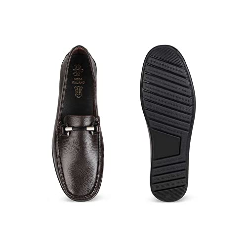 Image of tresmode Casual Leather Loafer for Men