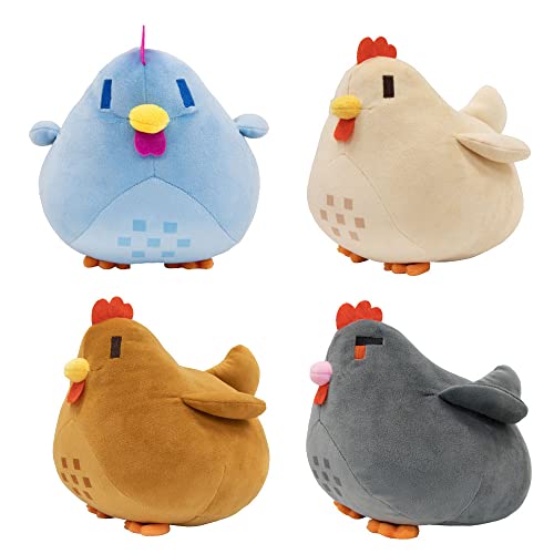 Peluche Poulet Stardew Valley : 4 doudous animaux d'élevage geek