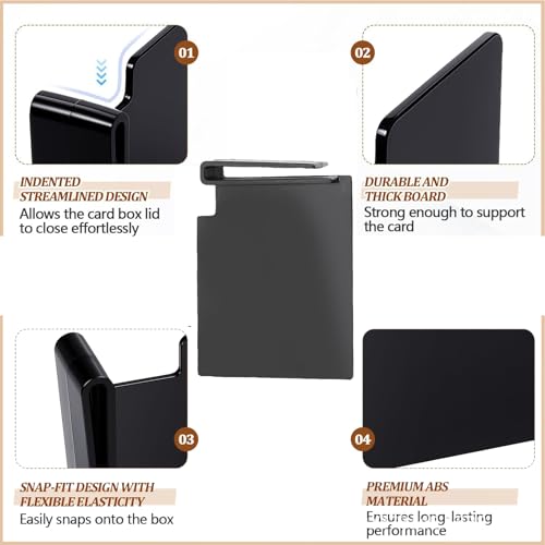 Divisores de cajas de tarjetas Denash: clips de ABS para organizar colecciones de béisbol (20 uds) 2