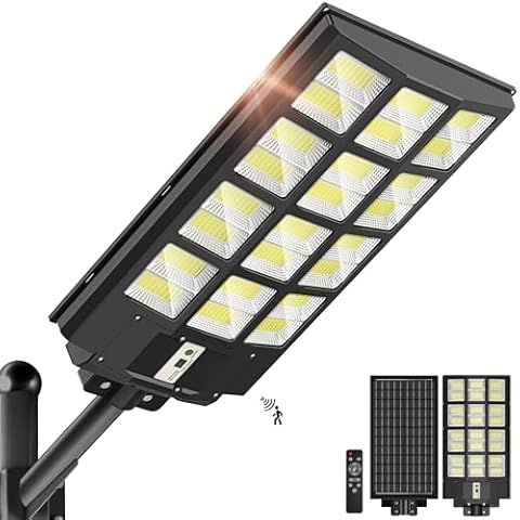 OKPRO 6000W Solar Street Light Cover