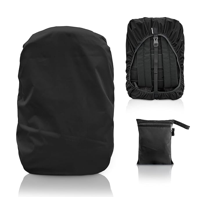 KATHORWARES Waterproof Backpack Rain Cover for up to 20L Backpack | Waterproof | Lightweight & Foldable | Elastic Secure Fit | Ideal for Hiking, Travel, Cycling & Daily Use-image-30