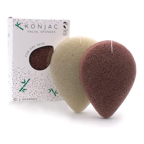 Owl & Bee - Konjac facial sponges - For dry skin Cover