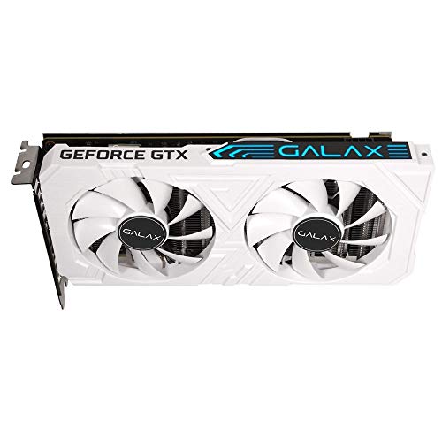 Placa de Vídeo Nvidia GeForce GTX 1660 6GB Super EX White 1-Click OC 192-bit GALAX - 60SRL7DS04WS