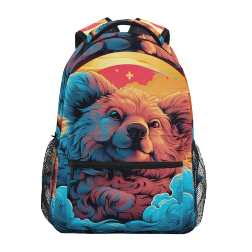 Cartable koala lune pour la rentrée scolaire des ados au collège