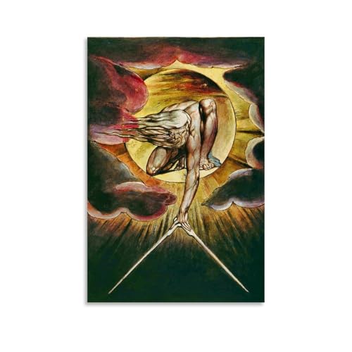 William Blake L'ancien Des Jours tableau impression toile premium