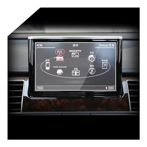 Verre trempé Audi A8 et S8 protection d'écran navigation GPS 2012-2018