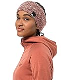 Jack Wolfskin Damen Highloft Knit Headband Women Winter Stirnband, Afterglow, S EU