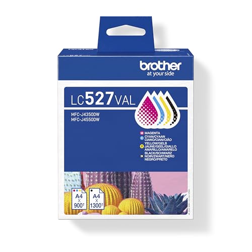 Brother LC527VAL Cartucho de Tinta Original, Paquete económico