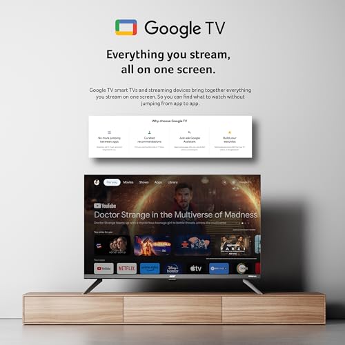 Acer 80 cm (32 inches) J Series HD Ready Smart Google TV (Black) - Image 2