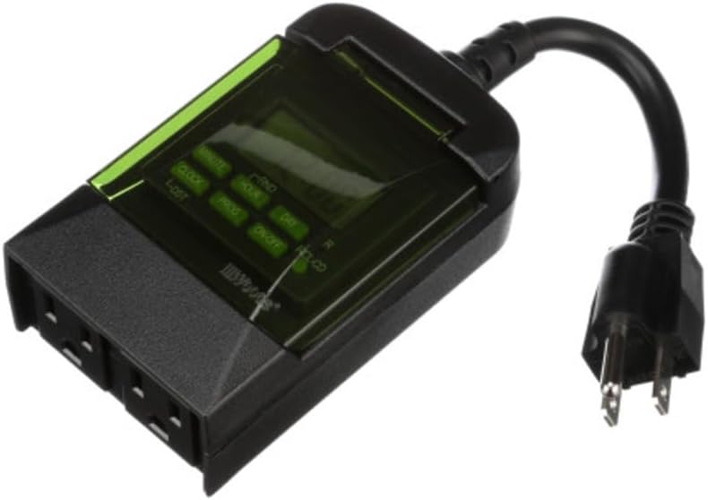 Coleman Cable 50014 7-Day Outdoor Digital Timer