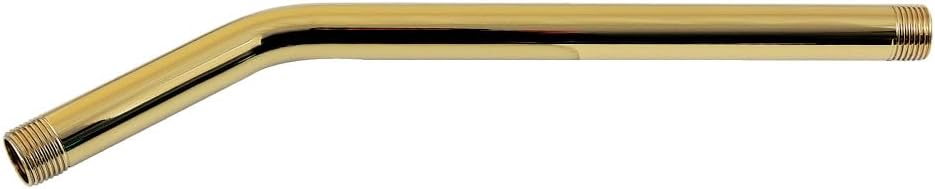 Kingston Brass K163A2 12-Inch Shower Arm in Polished Brass