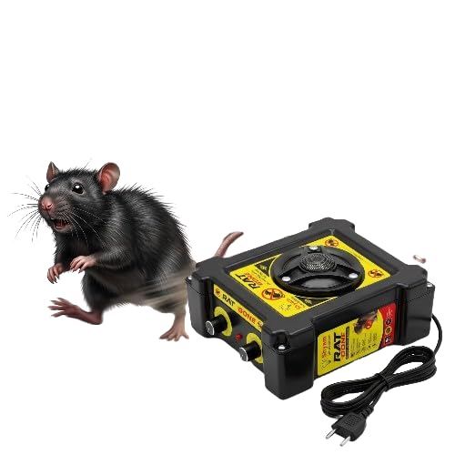 Shyam Innovations Gone Advanced Ultrasonic Repeller Device, Powerful Animal Deterrent for Homes, Farms, and Terraces, Effective & Safe Monkey Control Solution (Rat_1pc)-image-15