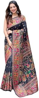 SGF11 Women Kanjivaram Soft Silk Saree Women's Sarees (pack of 1)