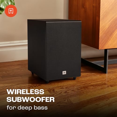Image of JBL Cinema SB170, Dolby Digital Soundbar with Wireless Subwoofer for Extra Deep Bass, 2.1 Channel Home Theatre with Remote, HDMI ARC, Bluetooth & Optical Connectivity (220W)