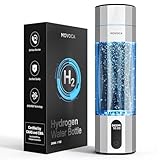 MOVOCA Upgrade Hydrogen Water Bottle, Up to 6400PPB Hydrogen Water Generator -SPE PEM Tech, 7 OZ Food-Grade PC Hydro Water Machine, Health Care Gifts for Husband, Wife, Family, Friends, Travel