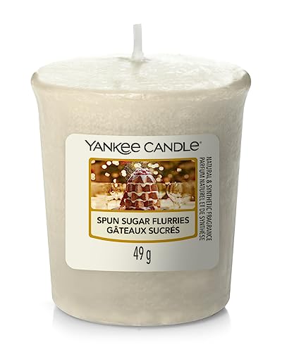 SAMPLER BOUGIE VOTIVE SPUN SUGAR FLURRES YANKEE CANDLE
